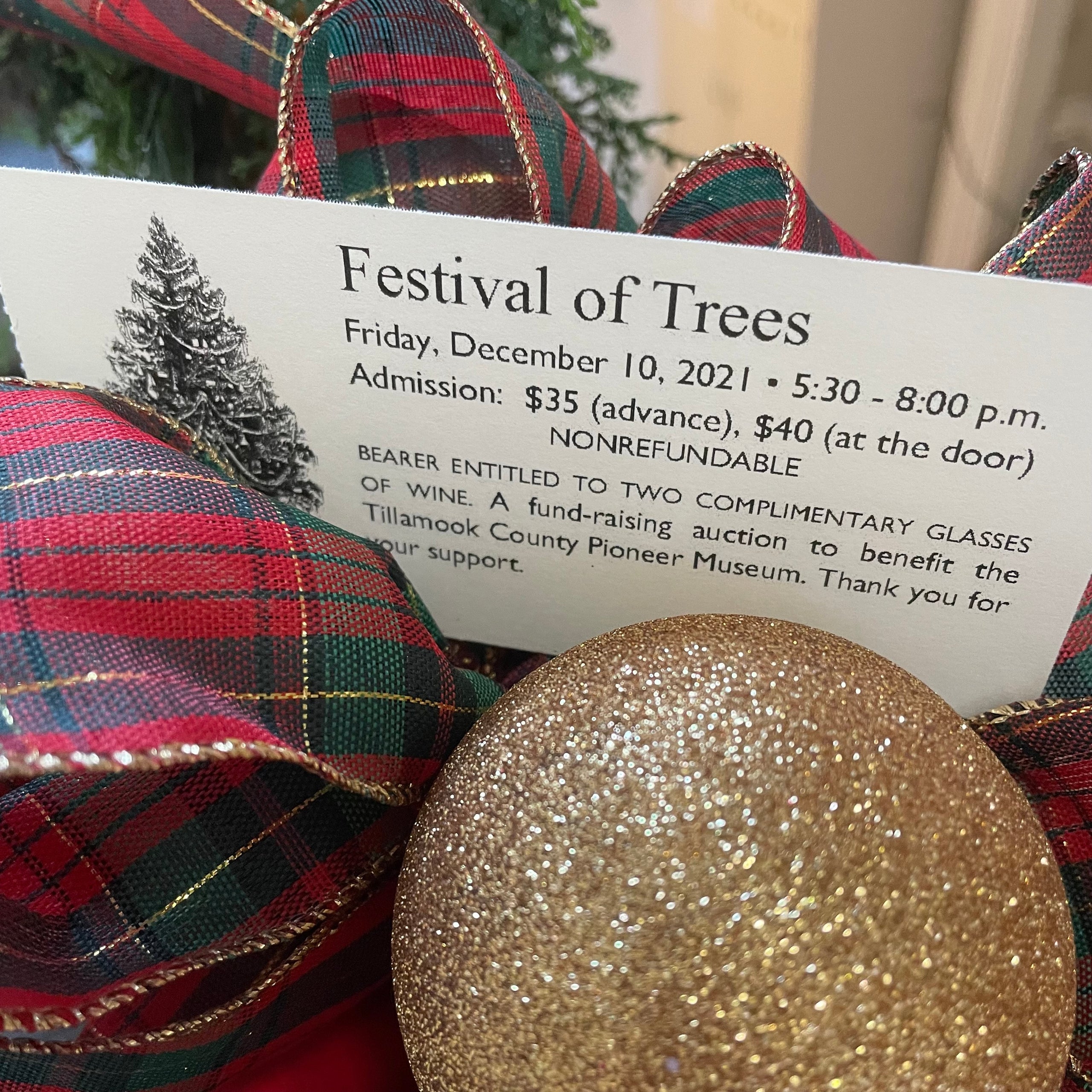 2022 Festival of Trees Ticket